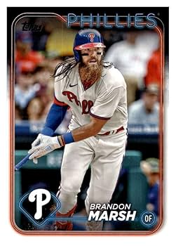 Amazon.com: 2024 Topps #71 Brandon Marsh Philadelphia